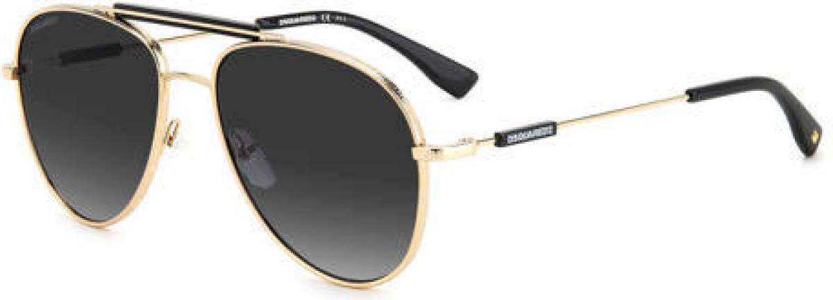 Dsquared zonnebril 0045 S goudkleurig/zwart