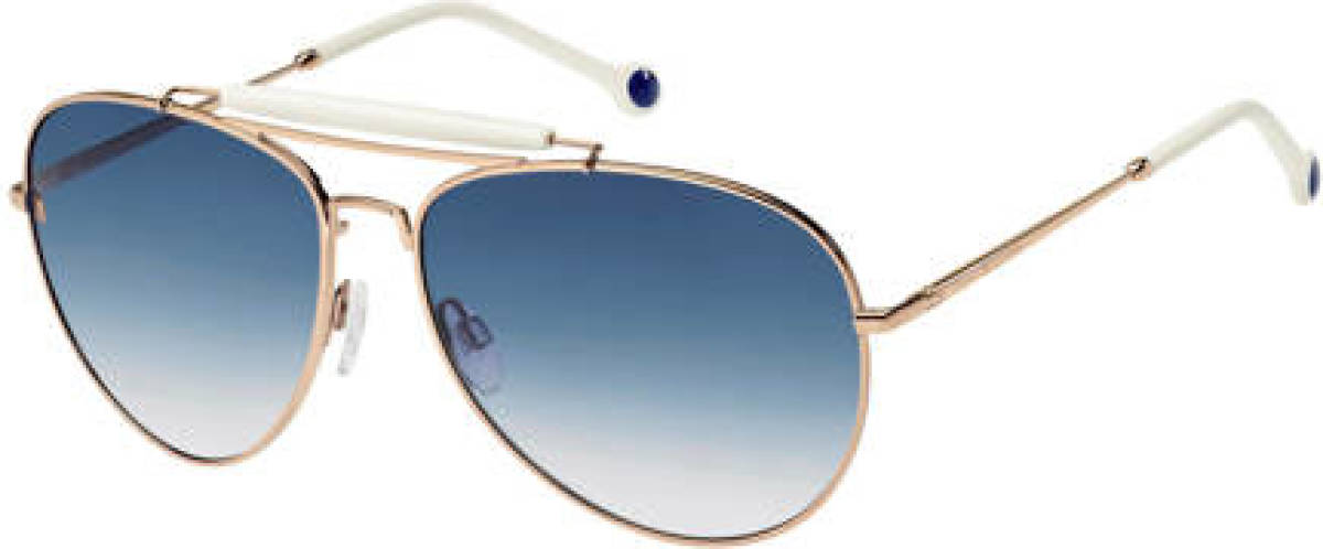 Tommy hilfiger zonnebril 1808 S goudkleurig