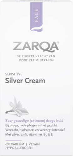 Zarqa Silver Cream Sensitive gezichtscreme - 30 ml