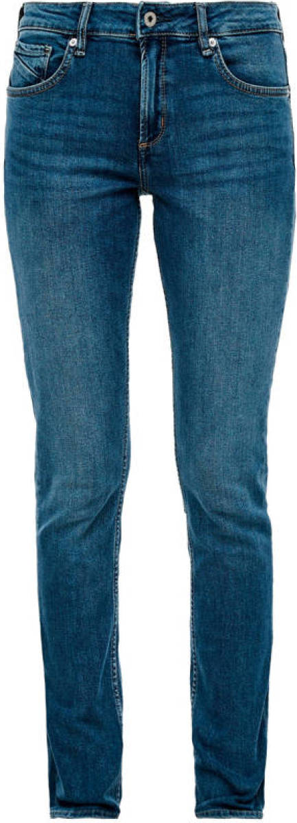Q/S designed by slim fit jeans blauw