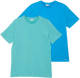 s.Oliver T-shirt - set van 2 groen/turquoise