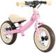 Bikestar Sport, 2 in 1 meegroei loopfiets, 10 inch, roze/eenhoorn
