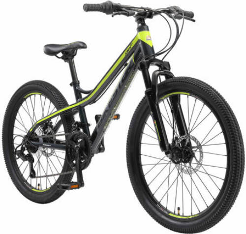 Bikestar MTB kinderfiets 24 inch zwart