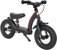 Bikestar Classic, 10 inch loopfiets, mat zwart