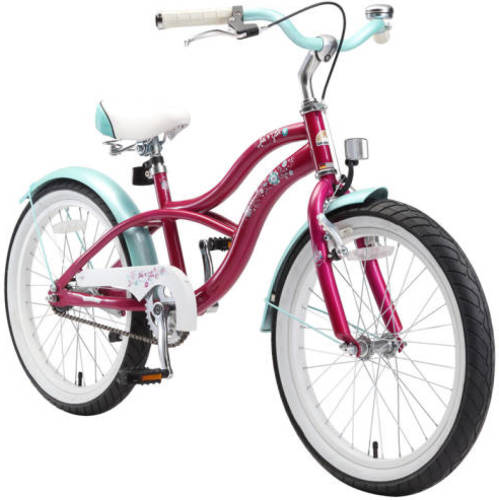 Bikestar Cruiser kinderfiets 20 inch lila