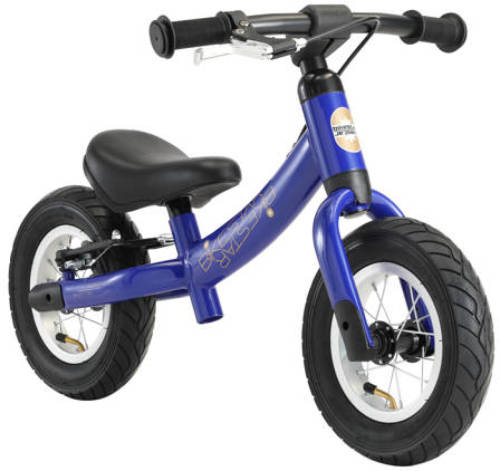 Bikestar Sport, 2 in 1 meegroei loopfiets, 10 inch, blauw