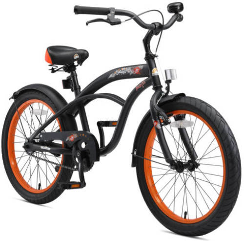 Bikestar Cruiser kinderfiets 20 inch zwart