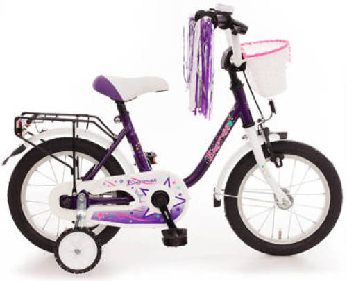 Bachtenkirch Empress kinderfiets 14 inch lila