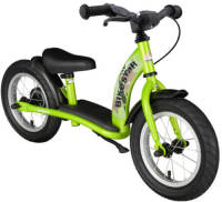 Bikestar Classic loopfiets, 12 inch, groen