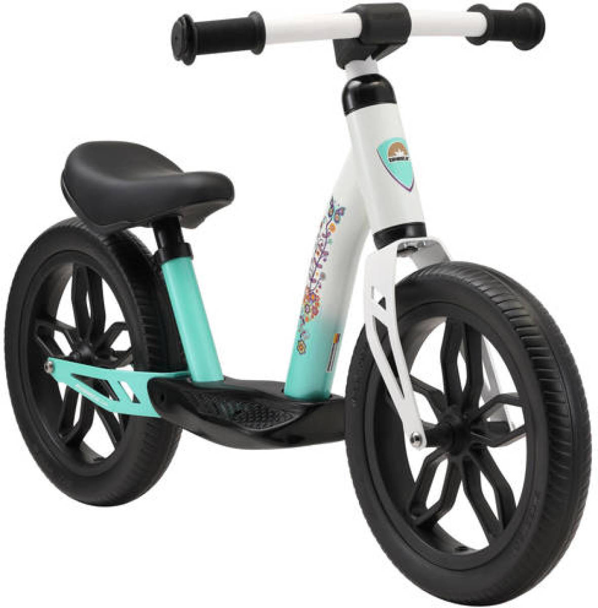 Bikestar Eco Classic loopfiets, 12 inch, extra light, wit