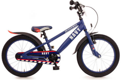 Bachtenkirch Navy kinderfiets 18 inch donkerblauw