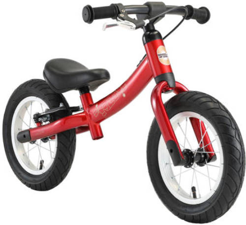 Bikestar Sport, meegroei loopfiets, 12 inch, rood