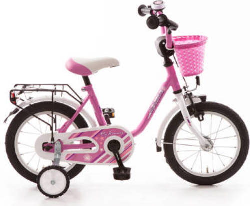 Bachtenkirch My Bonnie kinderfiets 14 inch roze