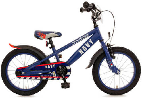 Bachtenkirch Navy kinderfiets 16 inch donkerblauw