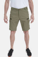 Jan Vanderstorm +FIT Collectie loose fit cargo short TEUTORI Plus Size kaki