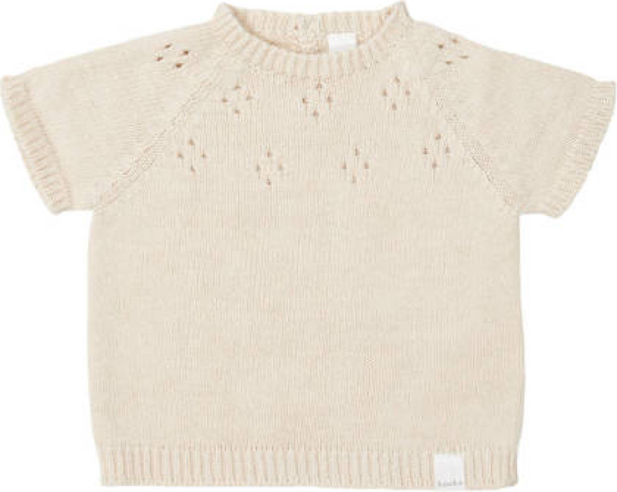 Koeka Florin trui met ajour offwhite
