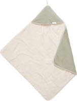 Koeka Oddi omslagdoek teddy 100x100 cm lichtgroen