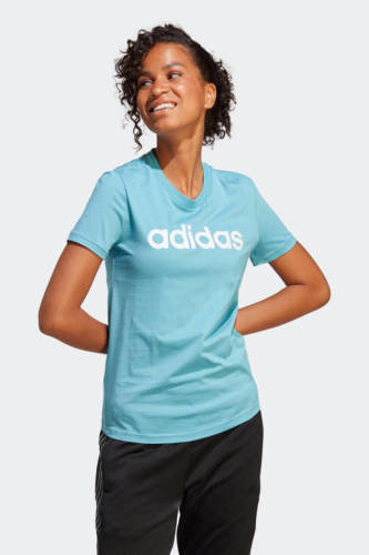adidas Sportswear T-shirt lichtblauw