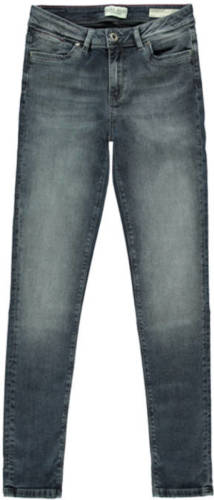 Cars high waist skinny jeans Nancy blauw-zwart