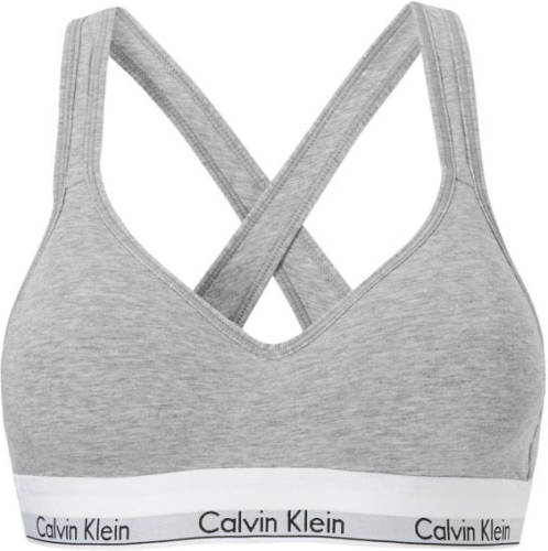 Calvin klein UNDERWEAR bralette grijs