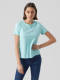 VERO MODA T-shirt VMPAULA lichtblauw