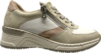 Rieker Veterschoen Dames Beige/Taupe