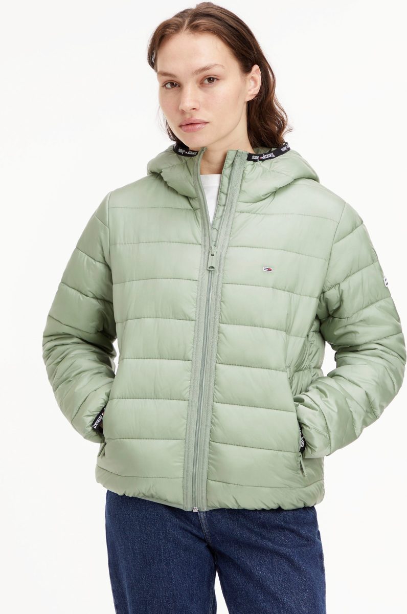 Tommy Jeans Gewatteerde jas TJW Quilted Tape Hooded Jacket
