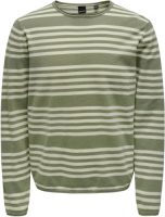 ONLY & SONS Trui met ronde hals OS ONSOBY REG 14 STRIPE KNIT
