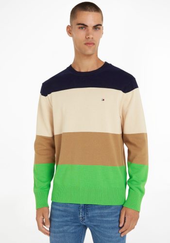 Tommy hilfiger Gestreepte trui SPRING COLOURBLOCK SWEATER