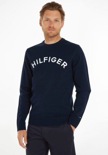 Tommy hilfiger Trui met ronde hals HILFIGER GRAPHIC CREW NECK