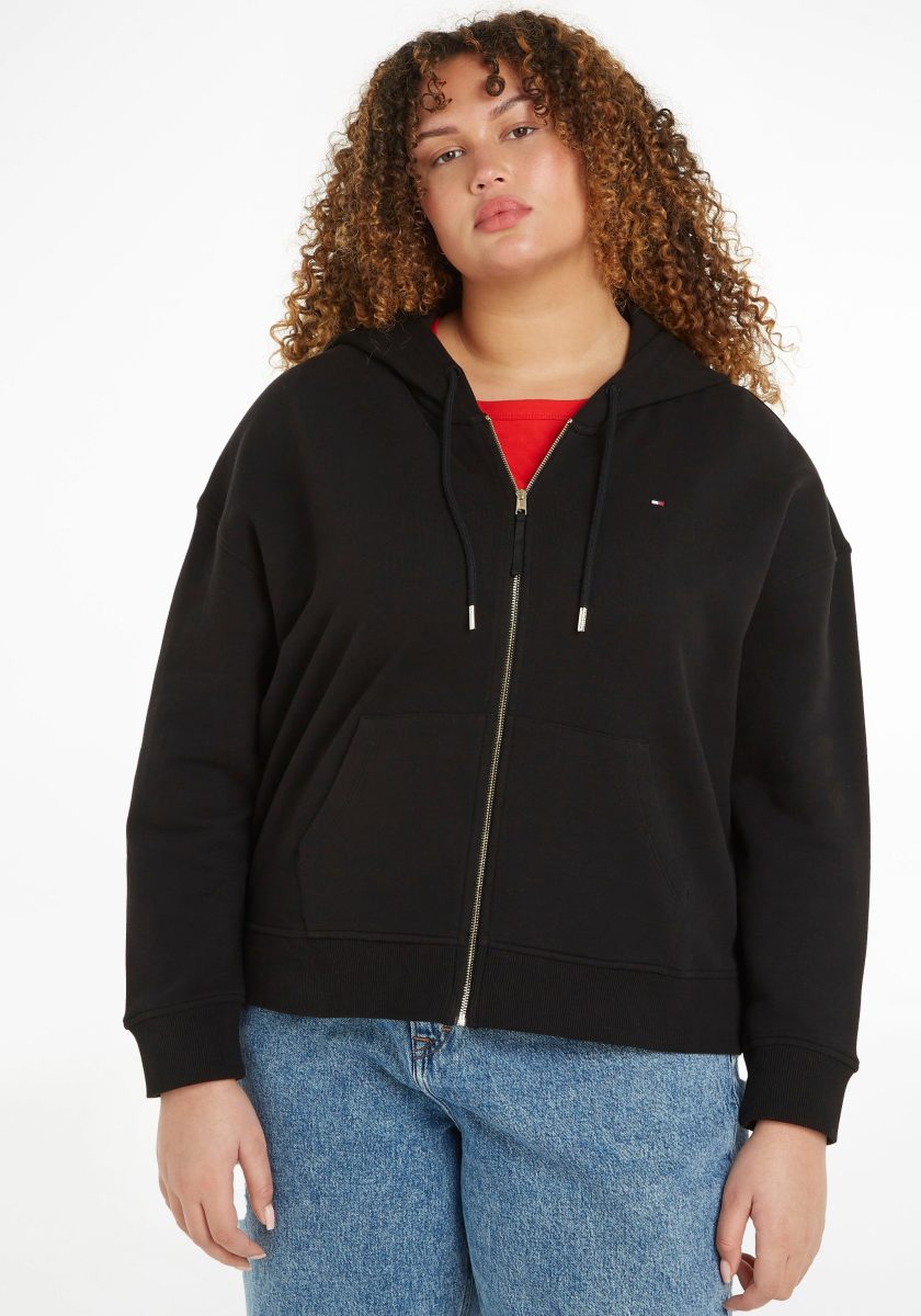 Tommy Hilfiger Curve Capuchonsweatvest CRV 1985 REG P/TERRY ZIPUP HOODY