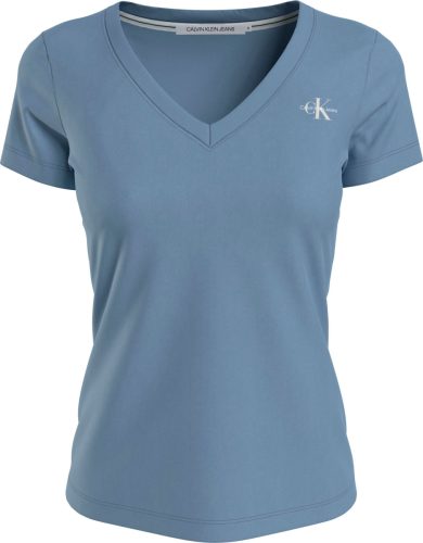 Calvin klein T-shirt MICRO MONOLOGO SLIM V-NECK TEE (1-delig)