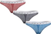 Tommy Hilfiger Underwear Slip 3 PACK THONG (set, 3 stuks, Set van 3)