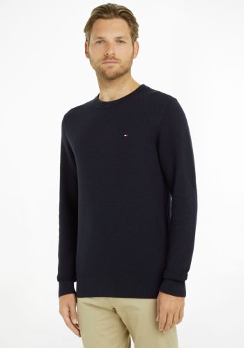 Tommy hilfiger Gebreide trui CROSS STRUCTURE CREW NECK