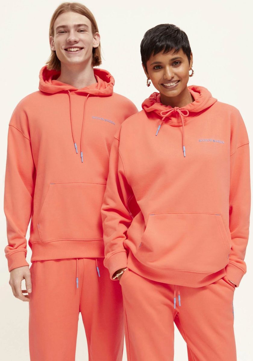 Scotch & Soda Hoodie Unisex hoodie in Organic cotton