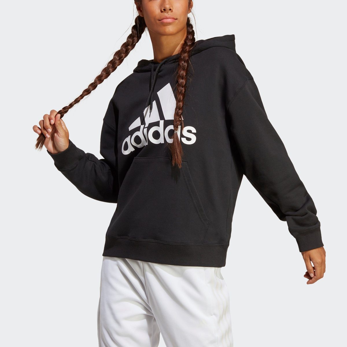 adidas Sportswear Sweatshirt ESSENTIALS BIG LOGO OVERSIZED FRENCH TERRY HOODIE