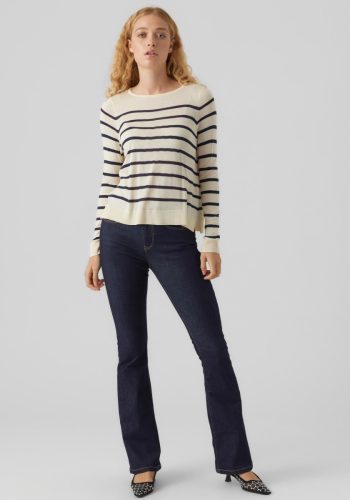 VERO MODA Trui met ronde hals VMNOVA LS O-NECK PULLOVER GA NOOS