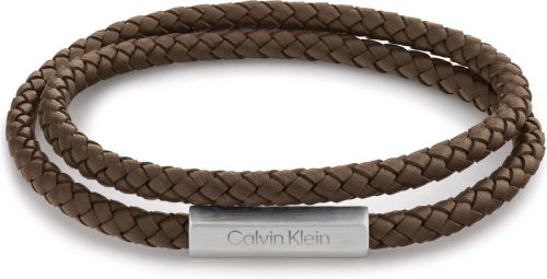 Calvin klein Leren armband , 35000208, 35000209