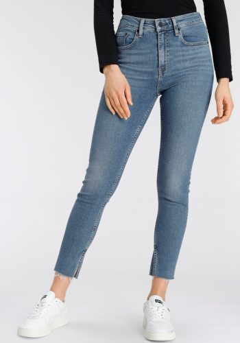 Levi's ® Skinny fit jeans 721 High rise skinny met splitje in de zoom