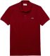 Lacoste slim fit polo donkerrood