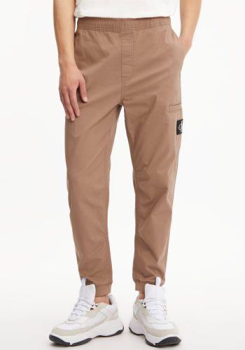 Calvin klein Joggingbroek BADGE ELASTIC TRIM WOVEN PANT