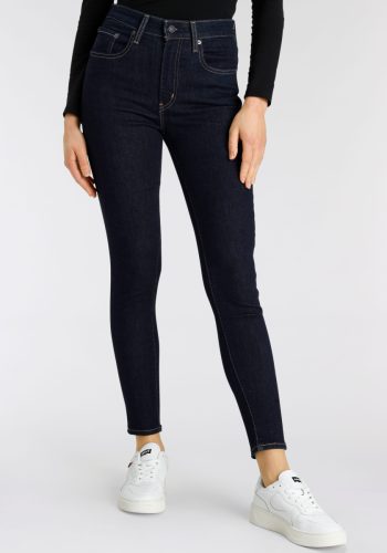 Levi's 721 high waist skinny jeans dark blue denim