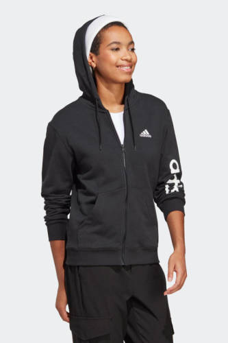 adidas Sportswear vest zwart/wit