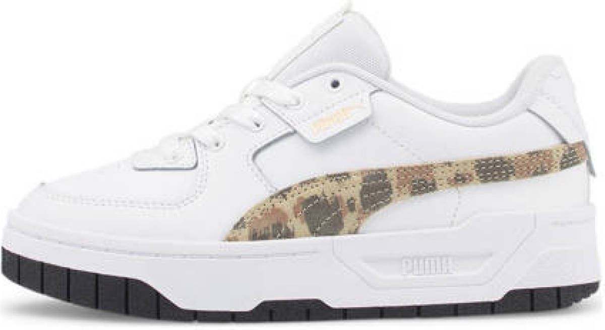 Puma Cali Dream Animal Print Jr sneakers wit/bruin