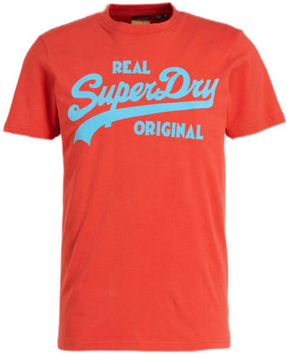 Superdry T-shirt met logo 5oo