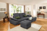 Home affaire Hocker Lotus luxe belastbaar tot 140 kg door speciaal schuim, met en zonder bergruimte
