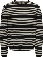 ONLY & SONS Trui met ronde hals OS ONSOBY REG 14 STRIPE KNIT