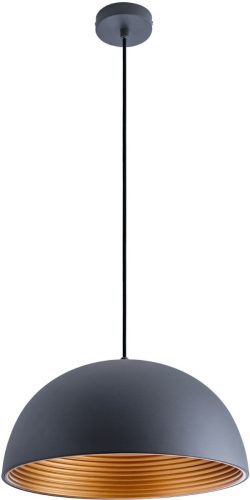 Paco Home Hanglamp SAWYER ANTHRACITE-GOLD