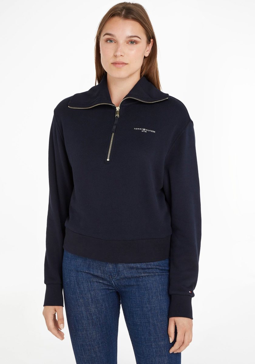 Tommy hilfiger Sweater 1985 REG MINI CORP LOGO 1/2ZIP