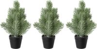 Creativ green Kunstkerstboom Kerstversiering, kunstmatige kerstboom, dennenboom (3 stuks)